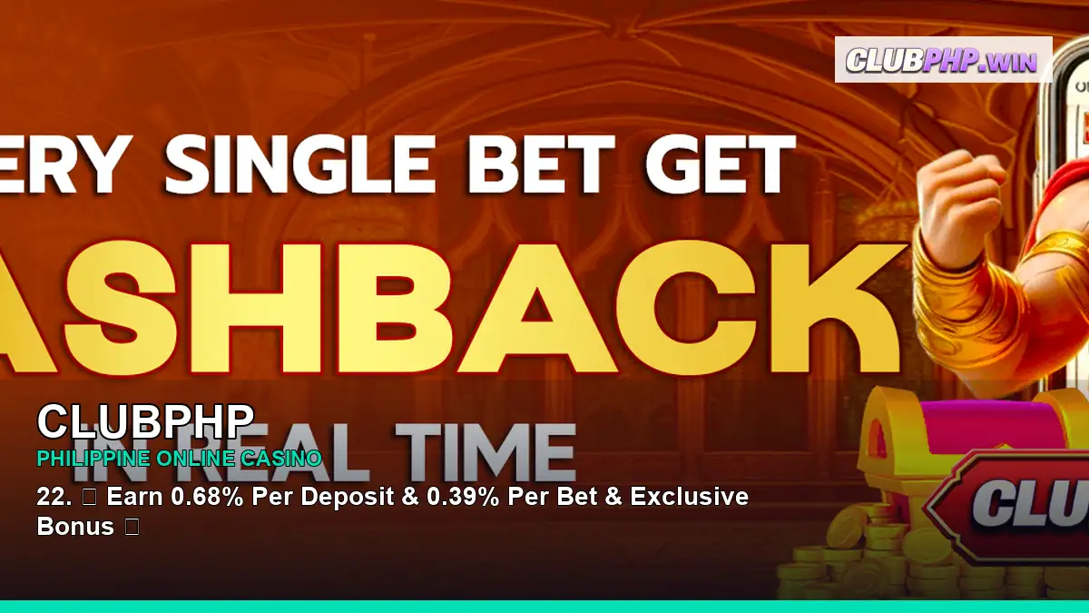 CLUBPHP online casino and slot games for Philippine players